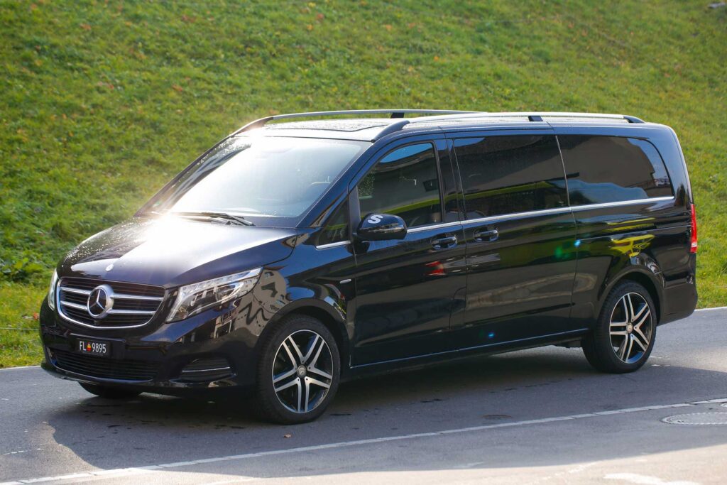 Mercedes Benz V250 - PS Busreisen Liechtenstein - Philipp Schädler Anstalt