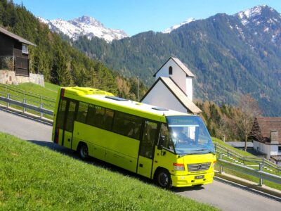 Reiseziele vor der Haustür - Mercedes Benz Vario - Busreisen - Philipp Schädler Anstalt in Liechtenstein - PS Busreisen